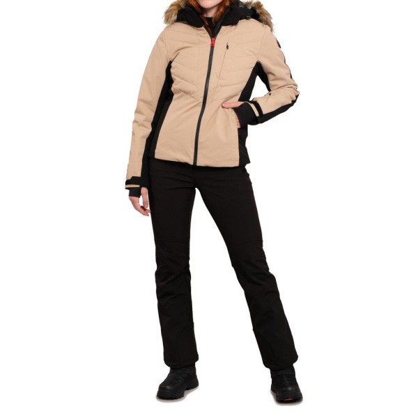 ICEPEAK Eleele Jacke Damen beige - Bild 1