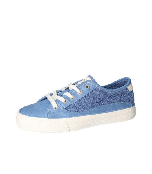 MUSTANG Schnuerhalbschuh Schuhe Damen blau