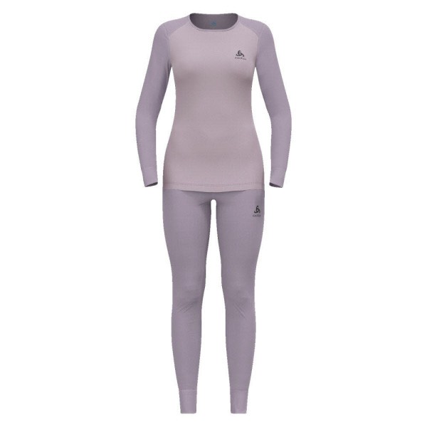 ODLO Active Warm Eco Special set Funktionsunterwäsche-Set Damen lila