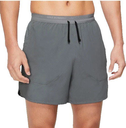 NIKE Df Stride Shrt 5in Bf Shorts Herren grau - Bild 1