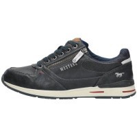 MUSTANG Schnürhalbschuhe Herren blau