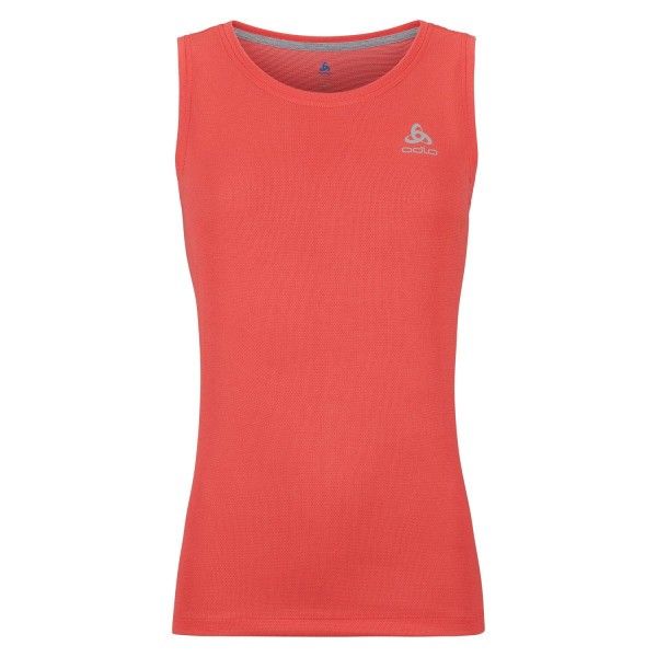 ODLO Tank Crew Neck F-Dry Shirt Damen rot