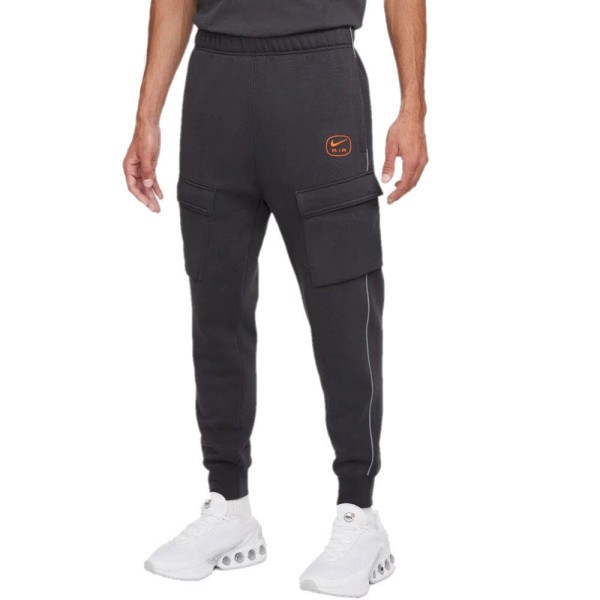 NIKE M NSW SW AIR CARGO PANT FLC BB Hose Herren grau