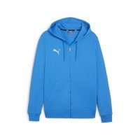 PUMA teamGOAL Casuals Hooded Sweatshirtjacke Herren blau