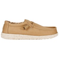 HEYDUDE Wally Canvas Schuhe Herren braun