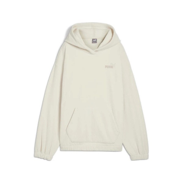 PUMA ESS ELEVATED Winterized Sweatshirt Damen beige - Bild 1