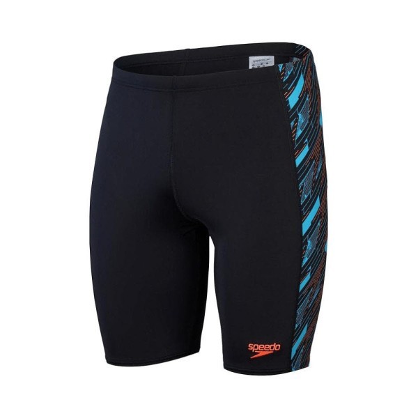 SPEEDO HyperBoom Panel Jammer Badehose Herren schwarz