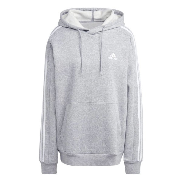 ADIDAS Essentials 3-Streifen Sweatshirt Herren grau - Bild 1