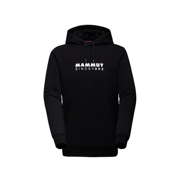 MAMMUT ML Hoody Men Logo Sweatshirt Herren schwarz