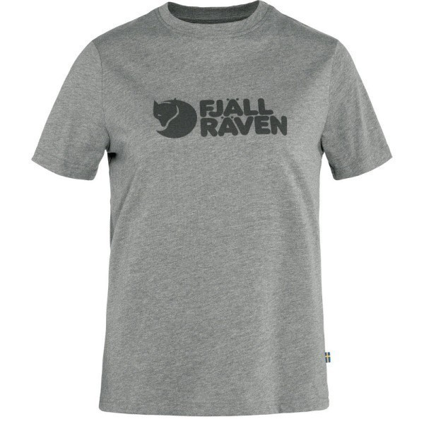 FJÄLLRÄVEN Fjällräven Logo T-Shirt Damen grau - Bild 1