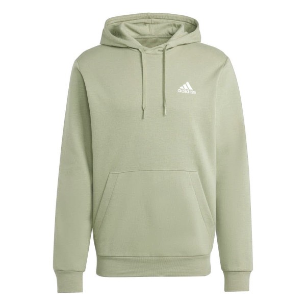 ADIDAS Essentials Fleece Sweatshirt Herren grün - Bild 1