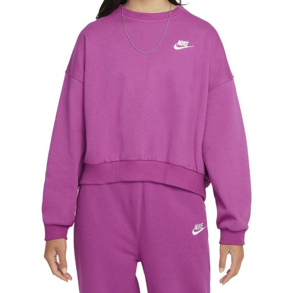 NIKE Sportswear Club Fleece Sweatshirt Kinder lila