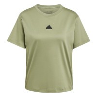 ADIDAS Signature Graphic Print T-Shirt Damen grün