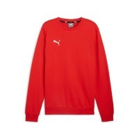 PUMA teamGOAL Casuals Crew Neck Sweatshirt Herren rot