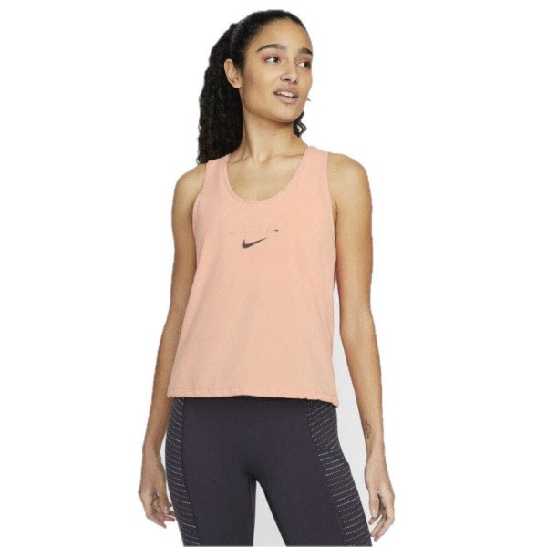 NIKE Df Run Dvn Cnvrtbl Tanktop Damen rosa - Bild 1