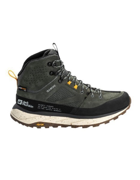 JACK WOLFSKIN Terraquest Texapore Mid Schuhe Herren grau