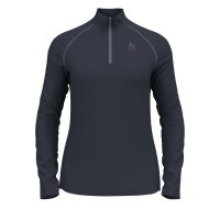 ODLO Rigi Mid Layer 1/2 Zip Langarmshirt Damen blau