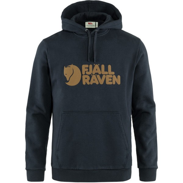 FJÄLLRÄVEN Fjällräven Logo Hoodie Herren blau