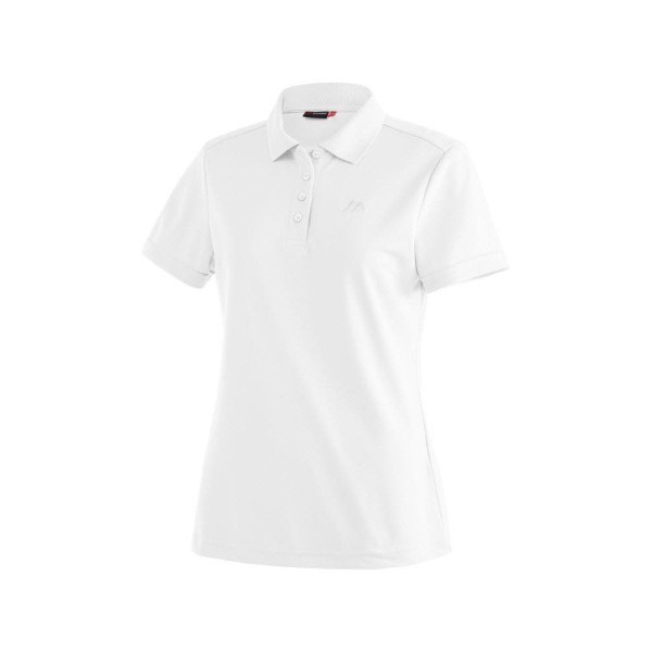 MAIER Sports Ulrike Poloshirt Damen weiss