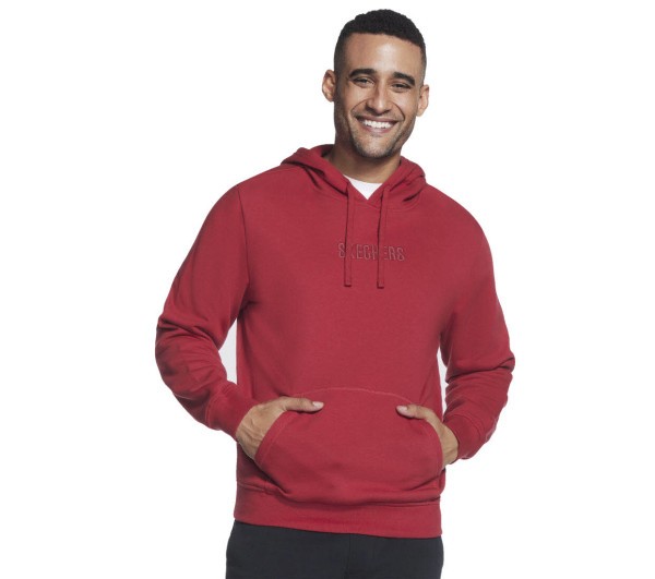 SKECHERS SKECH-SWEATS Incognito Sweatshirt Herren rot