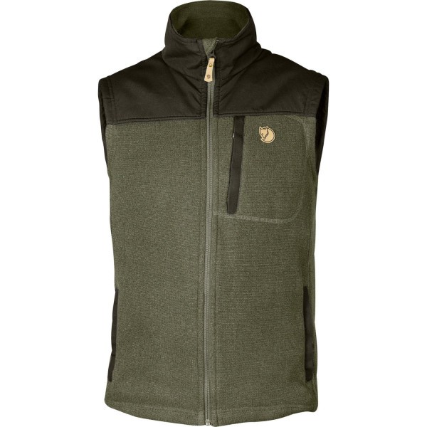 FJÄLLRÄVEN Fjällräven Buck Fleece Weste Herren grün