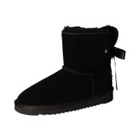 MUSTANG Winterboots Damen schwarz