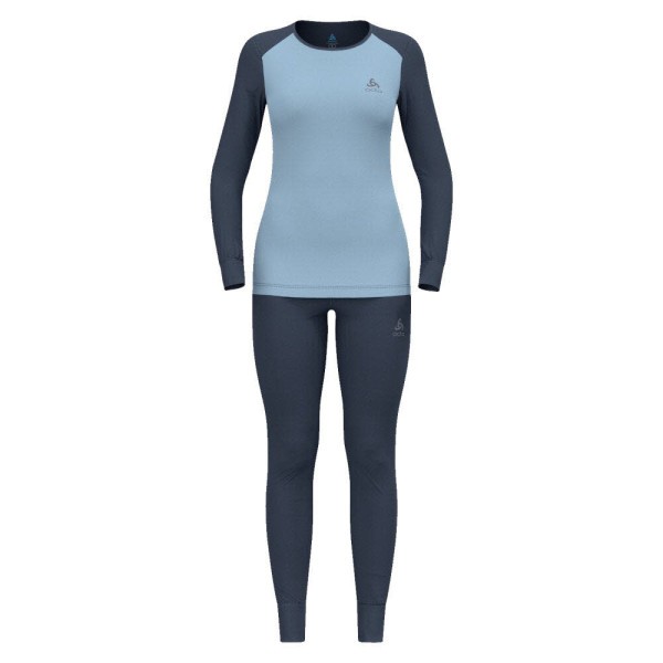 ODLO Active Warm Eco Special set Funktionsunterwäsche-Set Damen blau