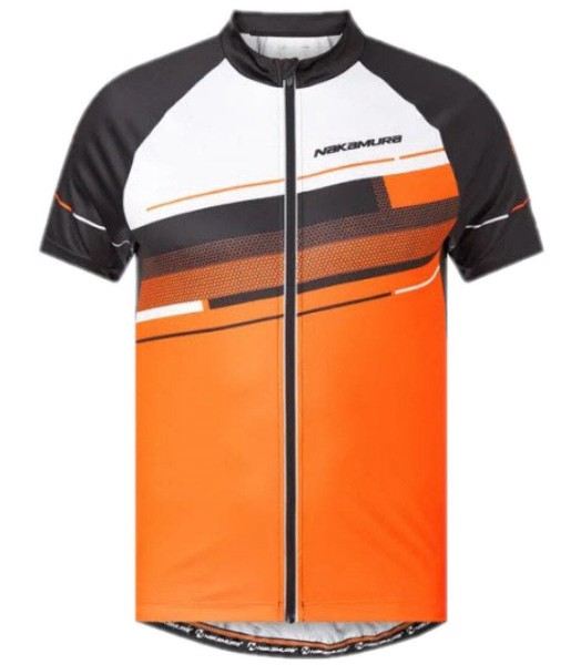 NAKAMURA Lajos Fahrrad-Trikot Herren orange