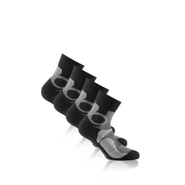 ROHNER Basic Trekking quarter 2er Pack Socken grau