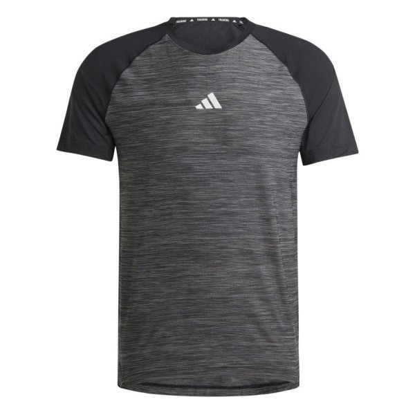 ADIDAS GYM+ 3S T-Shirt Herren grau