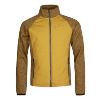 HALTI Streams M hybrid knit layer Jacke Herren gelb