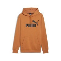 PUMA ESS Big Logo Hoodie Herren orange