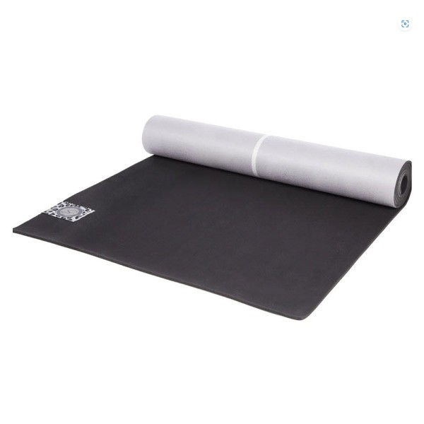 ENERGETICS Yoga-Matte Natural Rubber Mat Microfiber schwarz