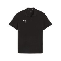 PUMA teamGOAL Casuals Polo Herren schwarz