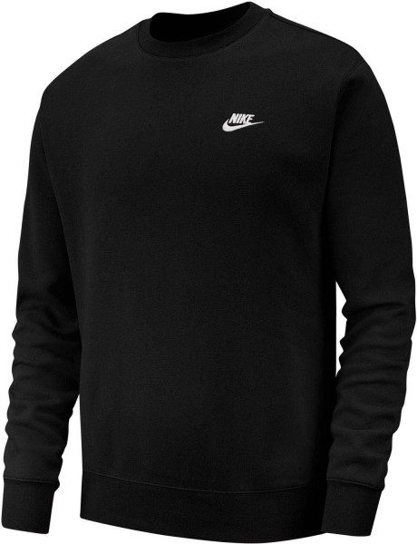 NIKE M Nsw Club Crw Bb Pullover Herren schwarz