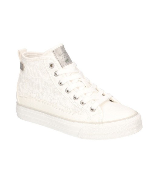 MUSTANG High Top Sneaker Schuhe Damen weiss