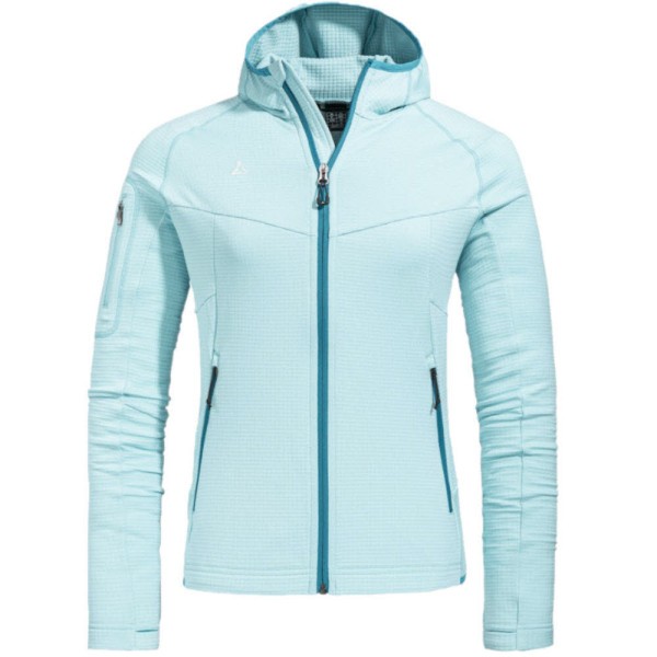 SCHÖFFEL Schöffel Fleece Hoody Hydalen L Jacke Damen blau - Bild 1