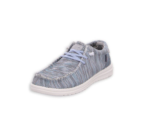 FUSION Melange Heavy Knitt Schuhe Herren blau - Bild 1