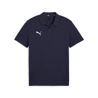 PUMA teamGOAL Casuals Polo Herren blau