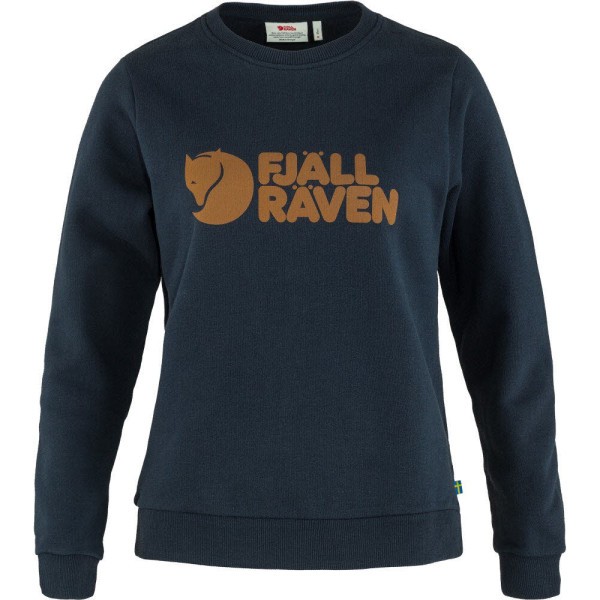 FJÄLLRÄVEN Fjällräven Logo Sweatshirt Damen blau - Bild 1