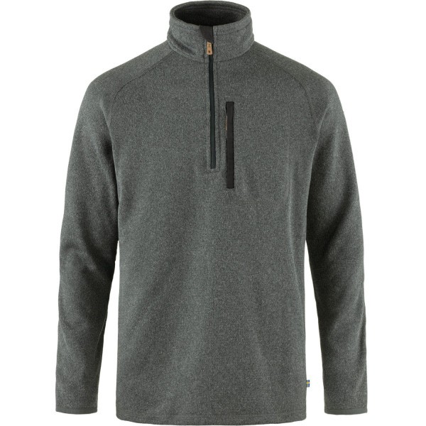 FJÄLLRÄVEN Fjällräven Övik Fleece Half Zip Sweatshirt Herren grau