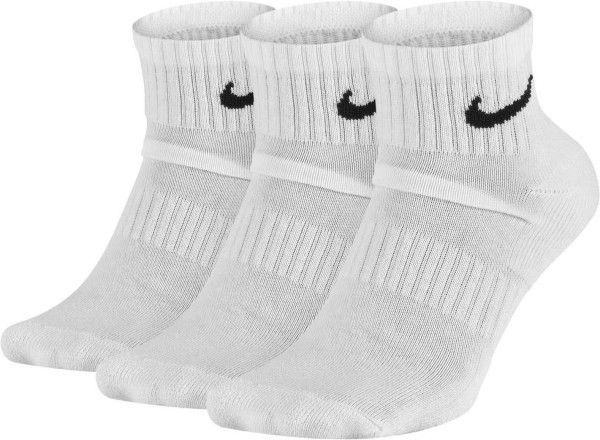 NIKE Everyday Cush QTR Socken weiss - Bild 1