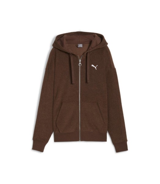 PUMA HER Winterized FZ Sweatshirtjacke Damen braun