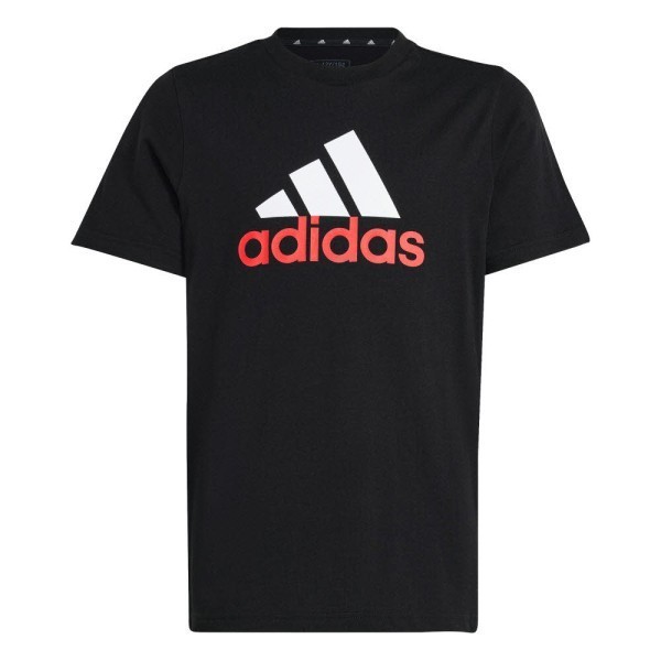 ADIDAS Essentials Two-Color Big Logo Cotton T-Shirt Kinder schwarz - Bild 1