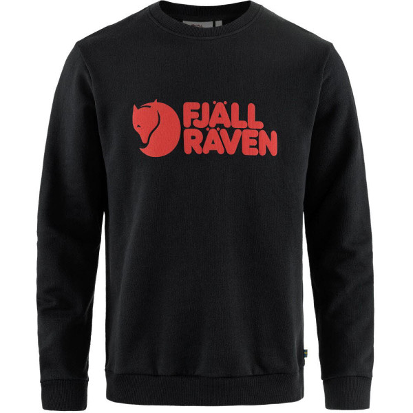 FJÄLLRÄVEN Fjällräven Logo Sweatshirt Herren schwarz - Bild 1