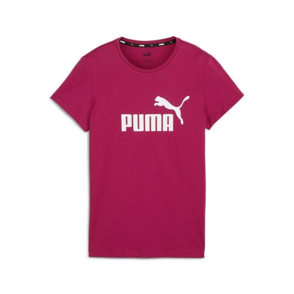 PUMA ESS Logo Tee (s) T-Shirt Damen pink - Bild 1