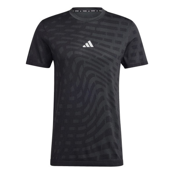 ADIDAS GYM+ SEAML T-Shirt Herren schwarz