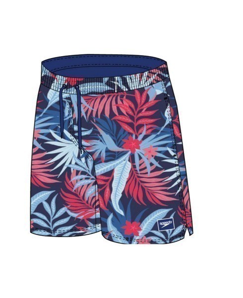 SPEEDO Print Redondo Edge Volley 17 410 Badehose Herren blau